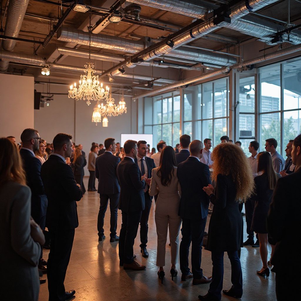 Corporate event networking